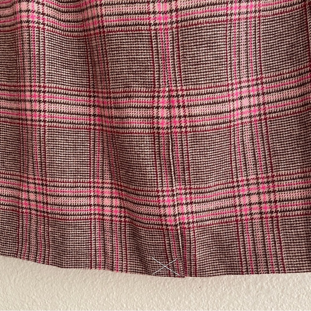 TALBOTS Glen Plaid Wool-Blend Pencil Skirt‎ - Picture 5 of 12